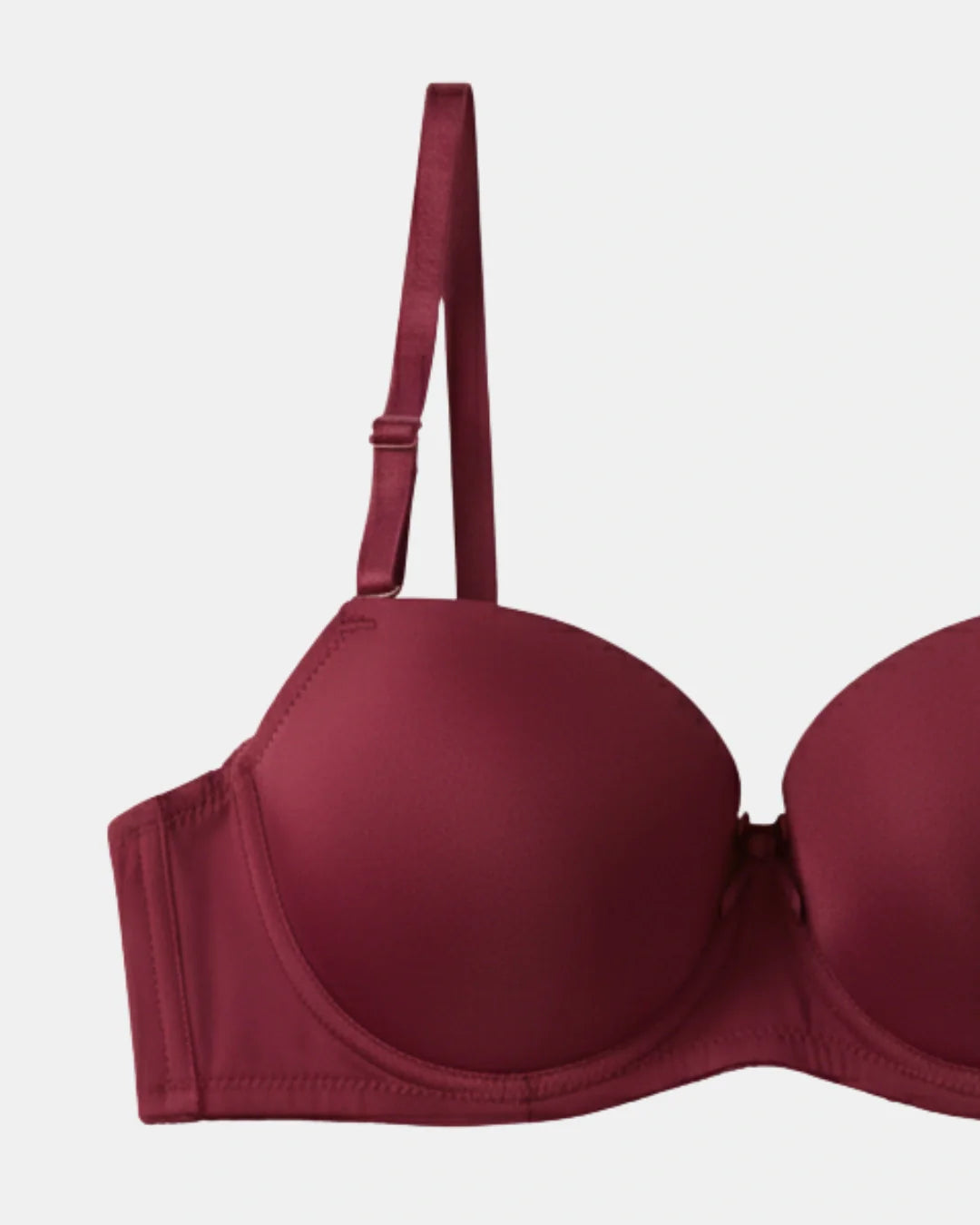 Padded Bra Set - Comfort Pro - Maroon