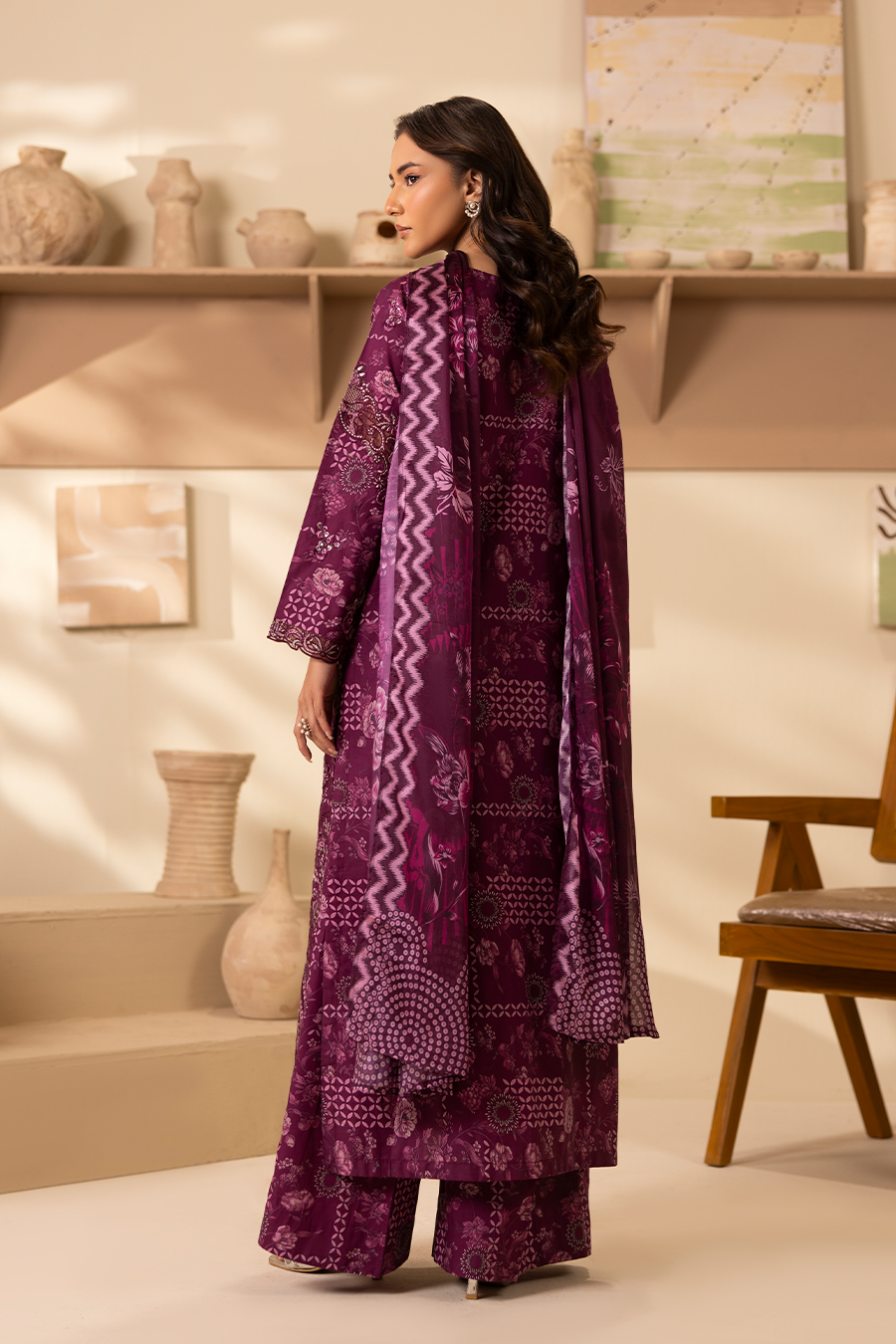 Midnight - Printed Luxury Pret (3PC)