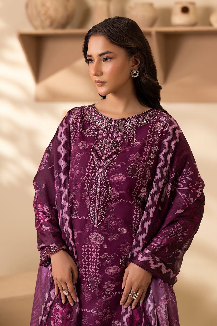 Midnight - Printed Luxury Pret (3PC)