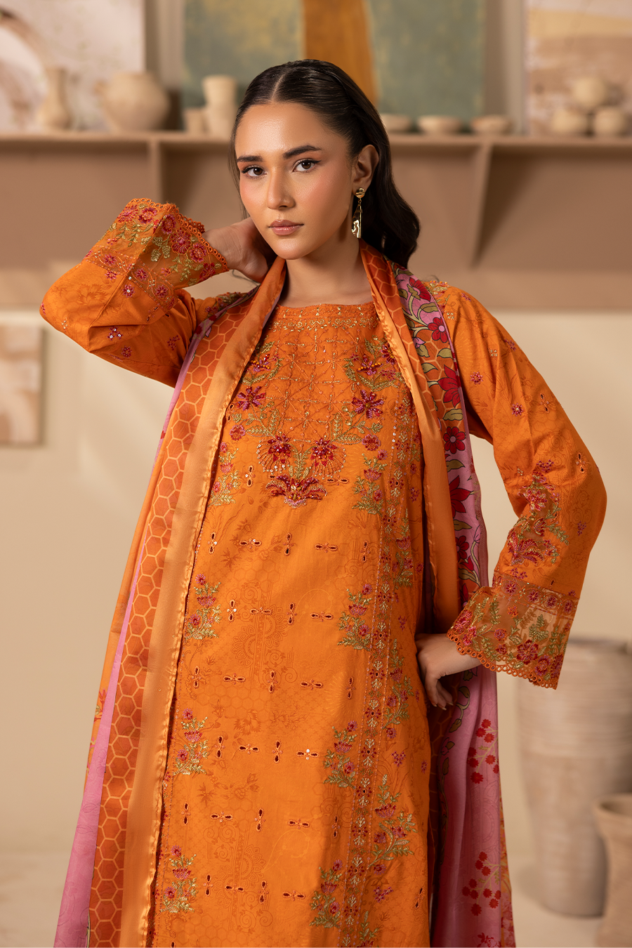 Mornin Bells - Printed Luxury Pret (3PC)