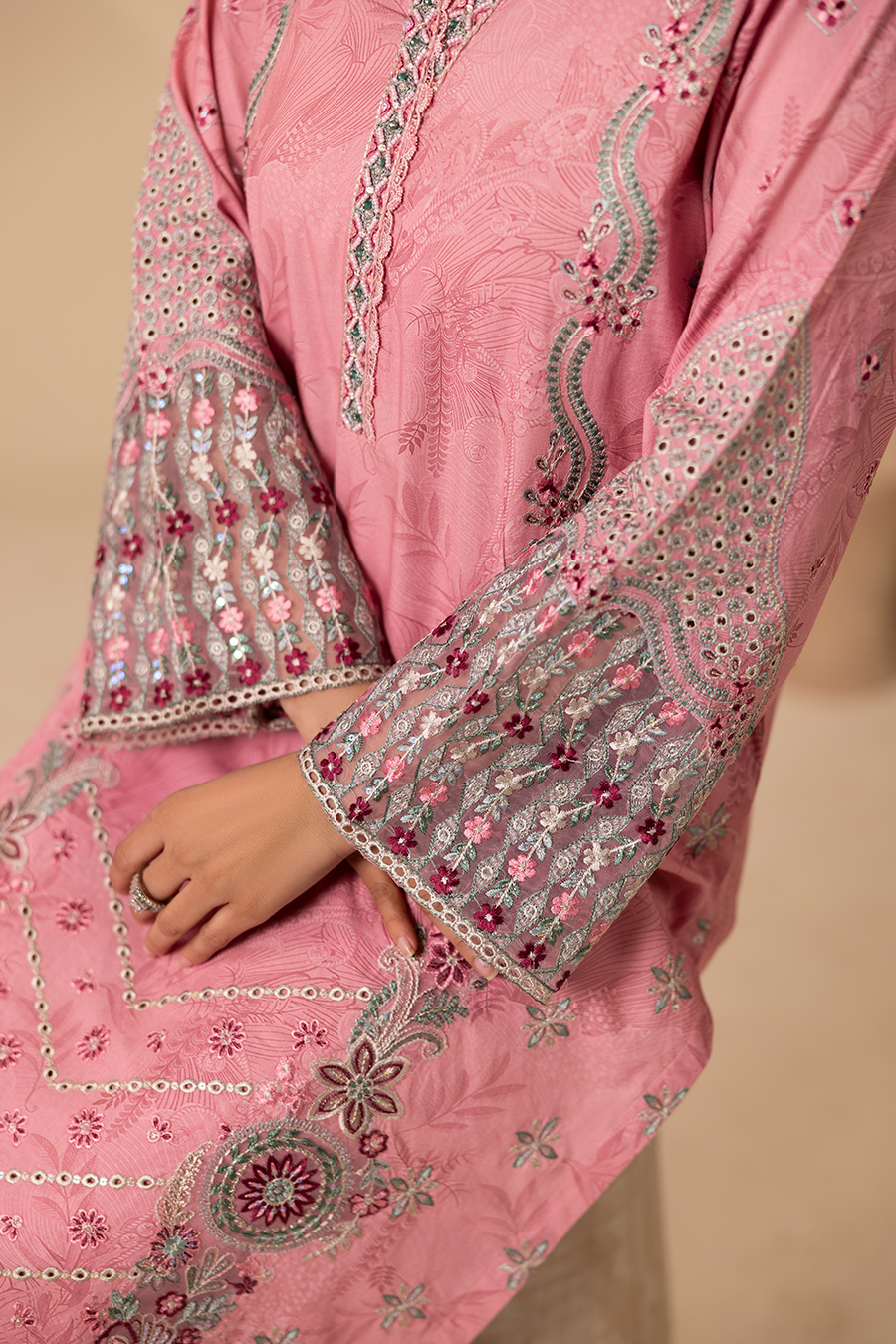 Sweet Pea - Printed Luxury Pret (3PC)