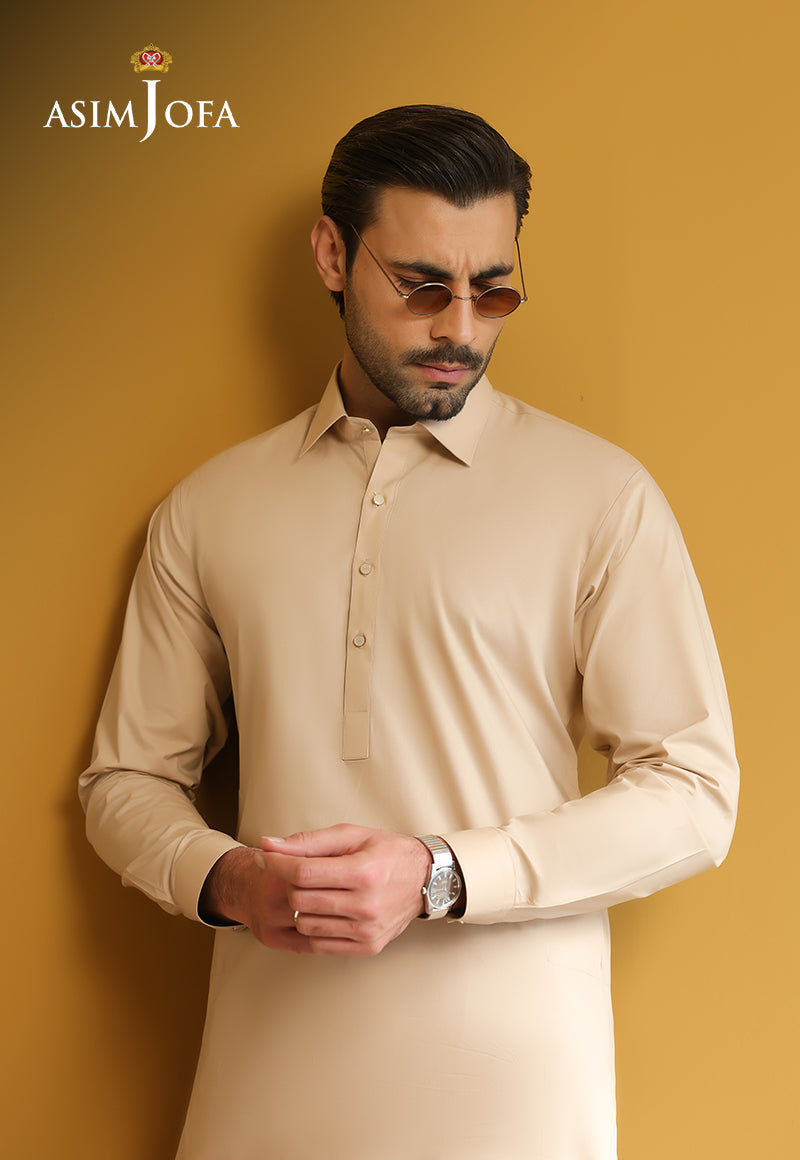 AJUBM-03 UNSTITCHED EGYPTIAN COTTON 2PC