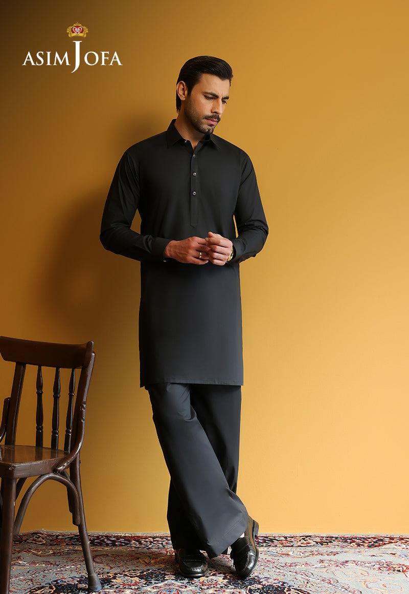 AJUBM-05 UNSTITCHED EGYPTIAN COTTON 2PC