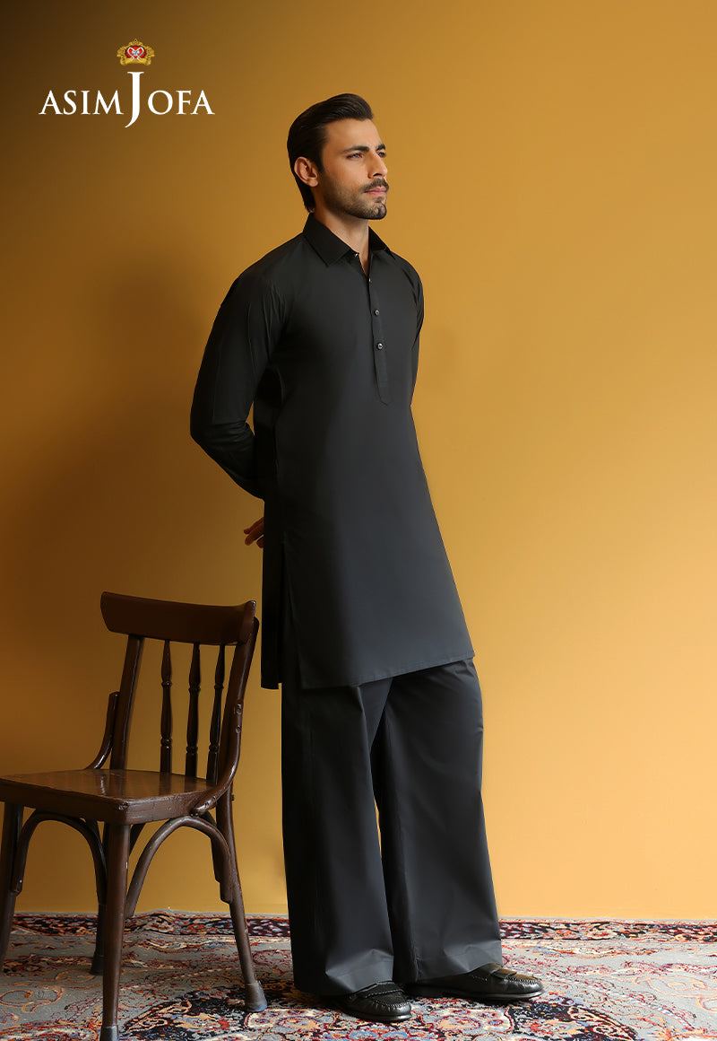 AJUBM-05 UNSTITCHED EGYPTIAN COTTON 2PC