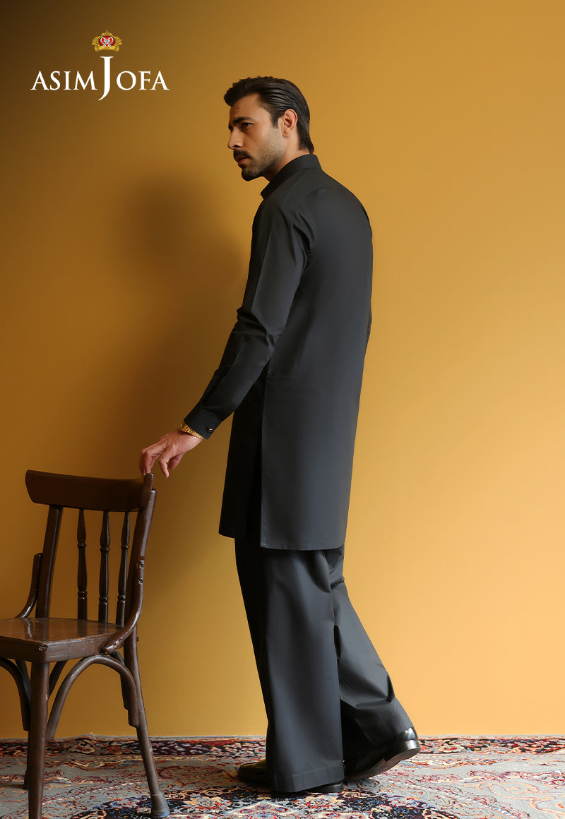 AJUBM-05 UNSTITCHED EGYPTIAN COTTON 2PC