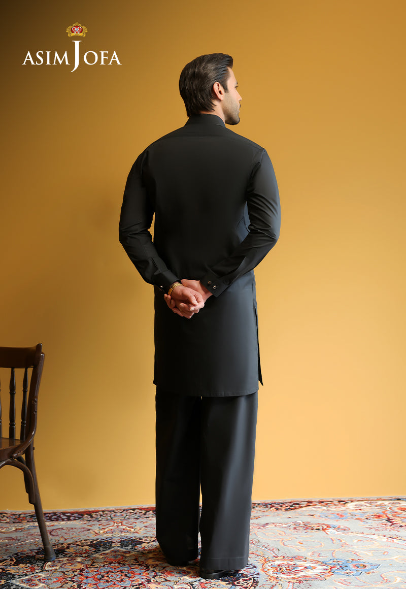 AJUBM-05 UNSTITCHED EGYPTIAN COTTON 2PC