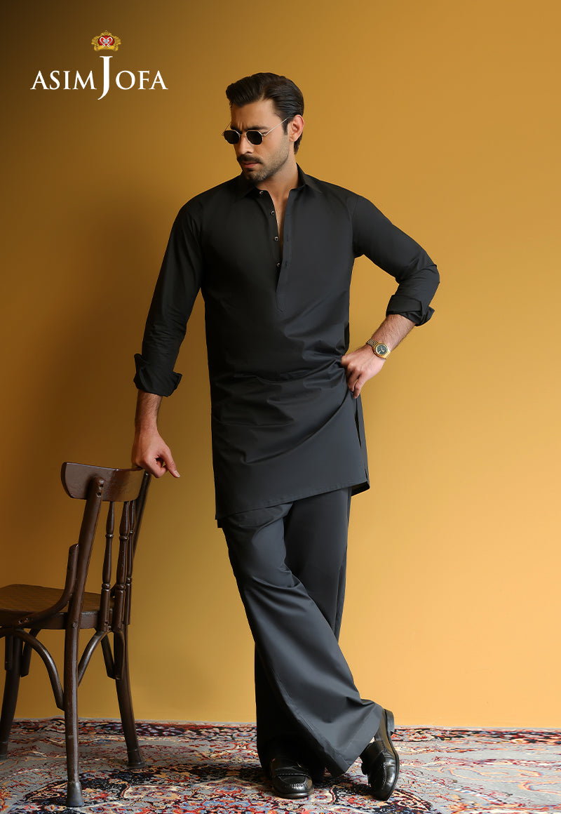 AJUBM-05 UNSTITCHED EGYPTIAN COTTON 2PC