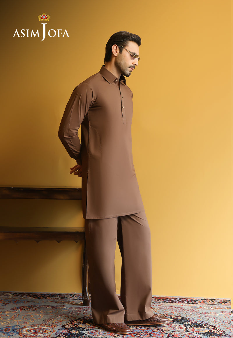 AJUBM-04 UNSTITCHED EGYPTIAN COTTON 2PC