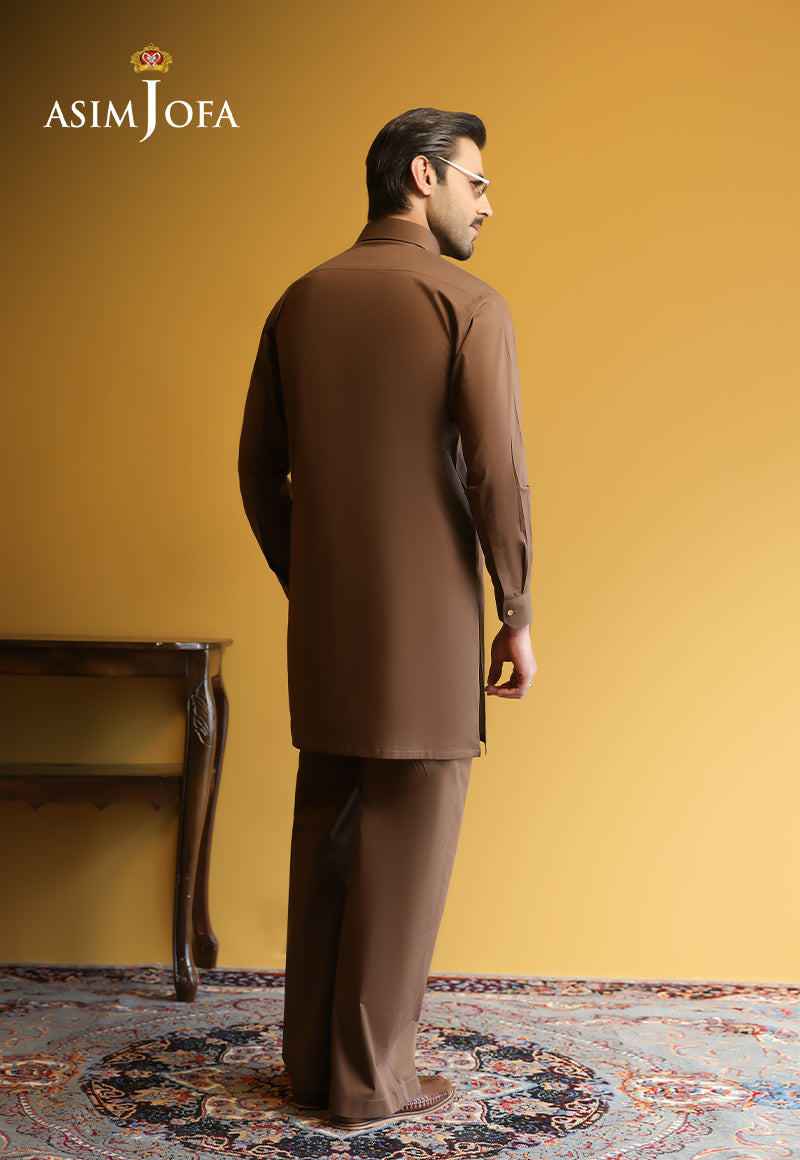 AJUBM-04 UNSTITCHED EGYPTIAN COTTON 2PC