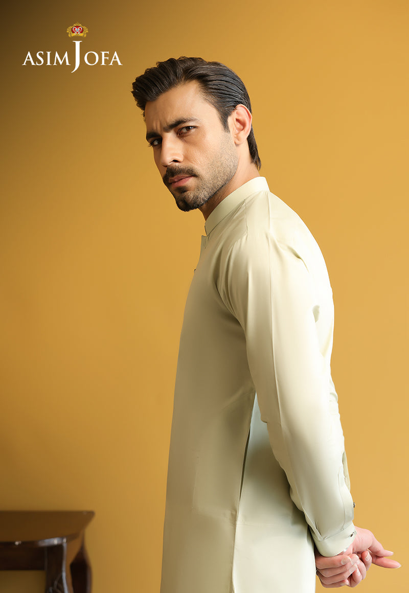 AJUBM-06 UNSTITCHED EGYPTIAN COTTON 2PC