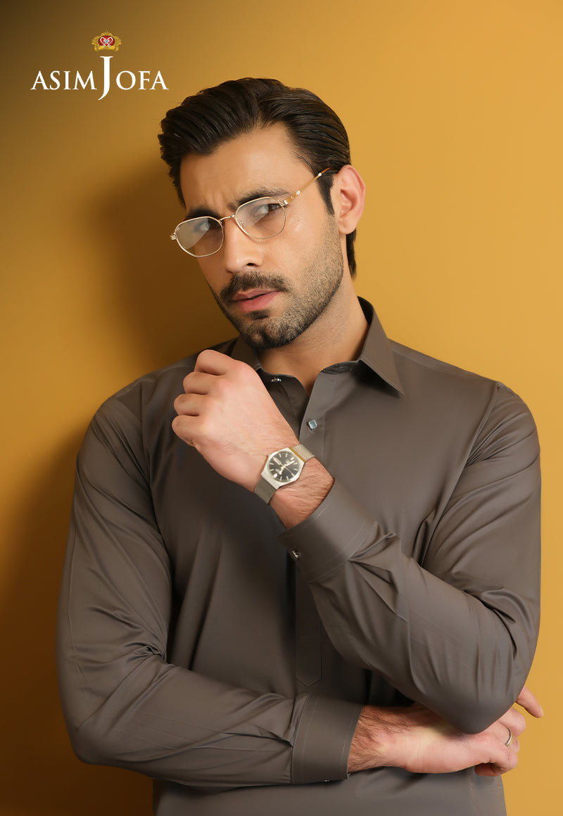 AJUBM-10 UNSTITCHED EGYPTIAN COTTON 2PC