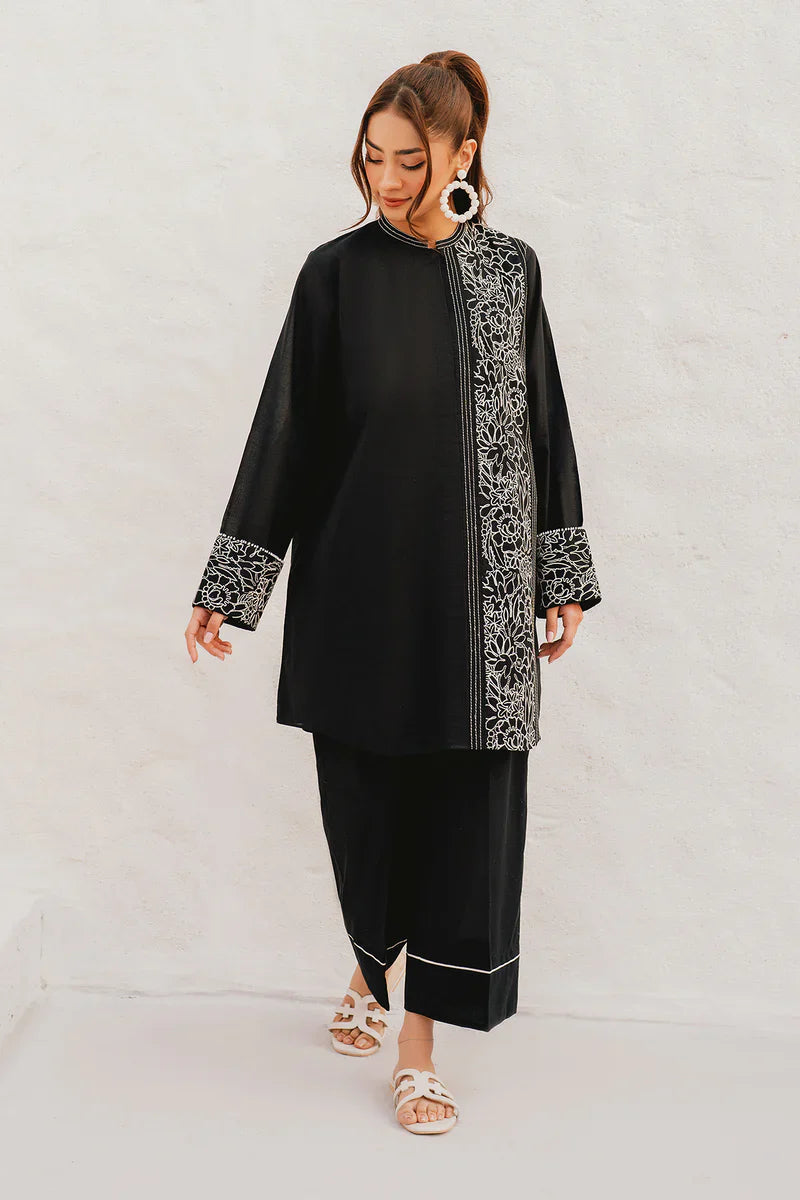 Zarqash - 2 PC Embroidered Dress