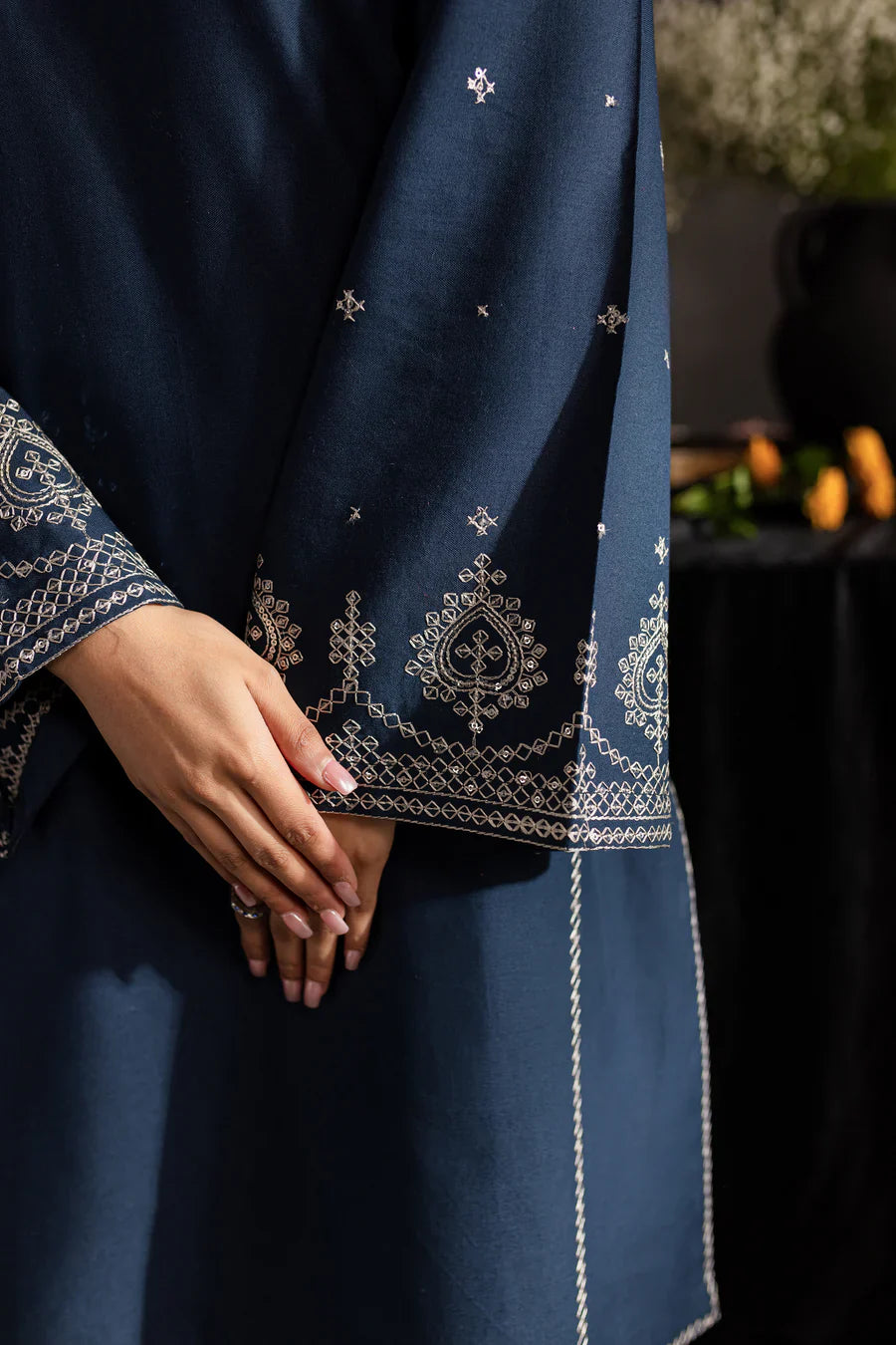 Midora - 2 PC Embroidered Dress