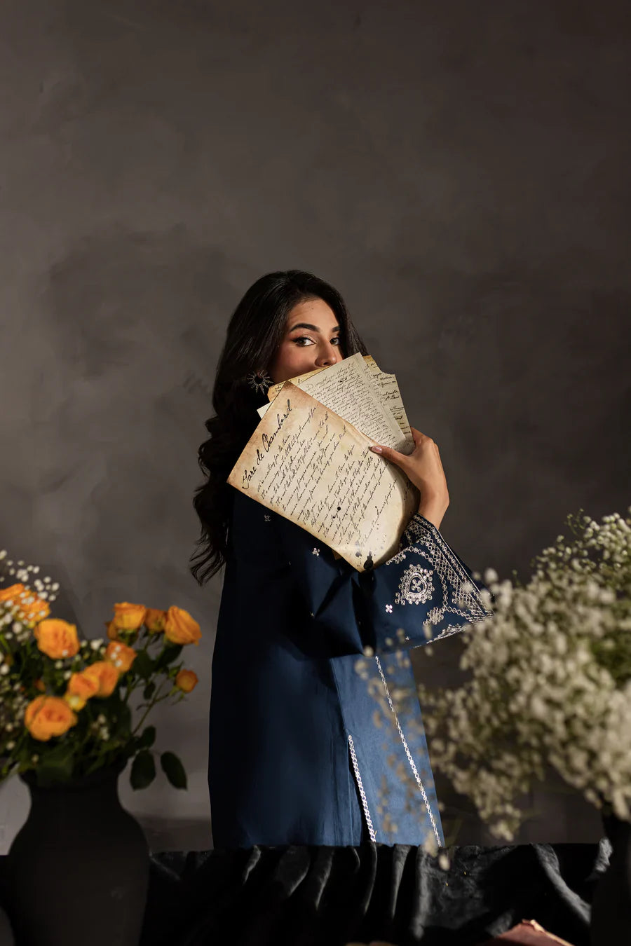 Midora - 2 PC Embroidered Dress