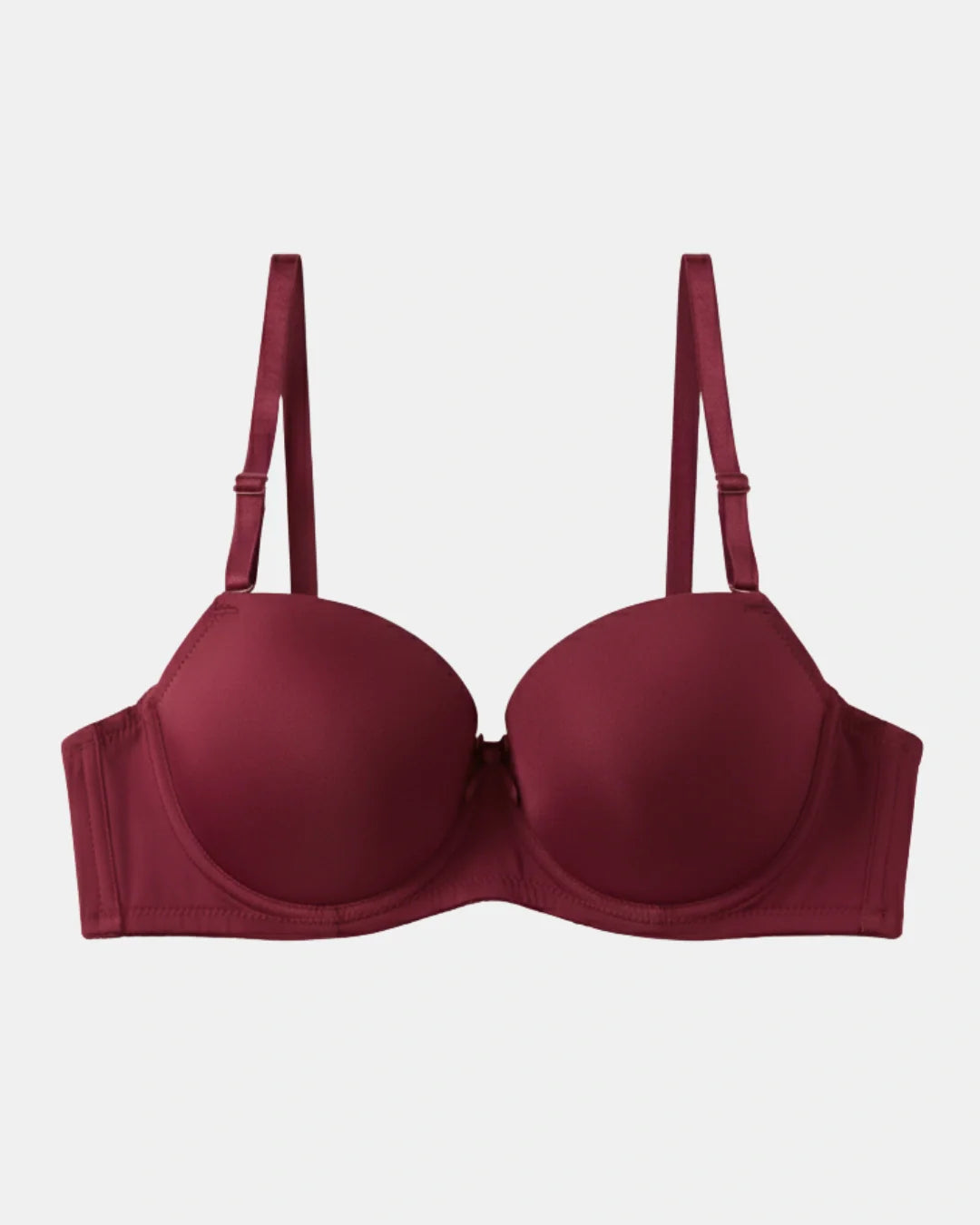 Padded Bra Set - Comfort Pro - Maroon