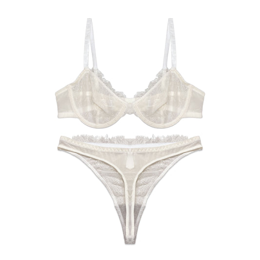 Bra Set -  Ivory Charm