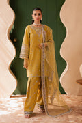 Mehwar - 3 PC Embroidered Dress