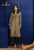 AJLPF-02 Embroidered Raw Silk Stitched 2pcs