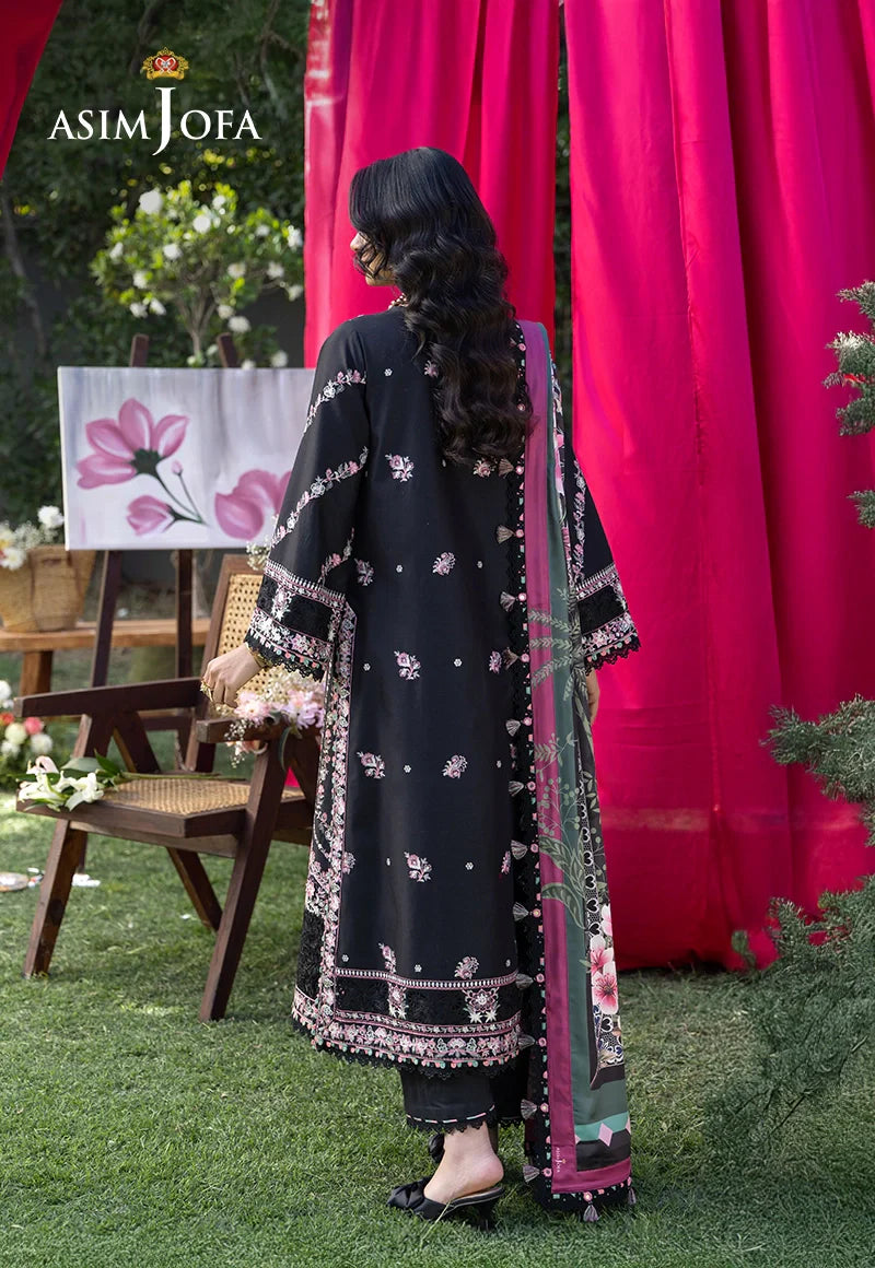 AJULW-05 Embroidered Lawn Stitched 3 Pcs