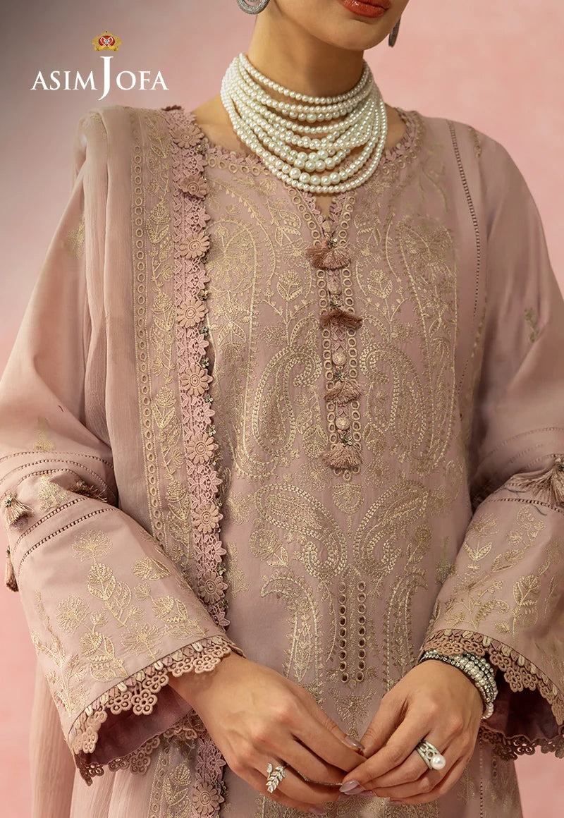 AJULW-11 Embroidered Lawn Stitched 3 Pcs