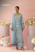 AJULW-10 Embroidered Lawn Stitched 3 Pcs