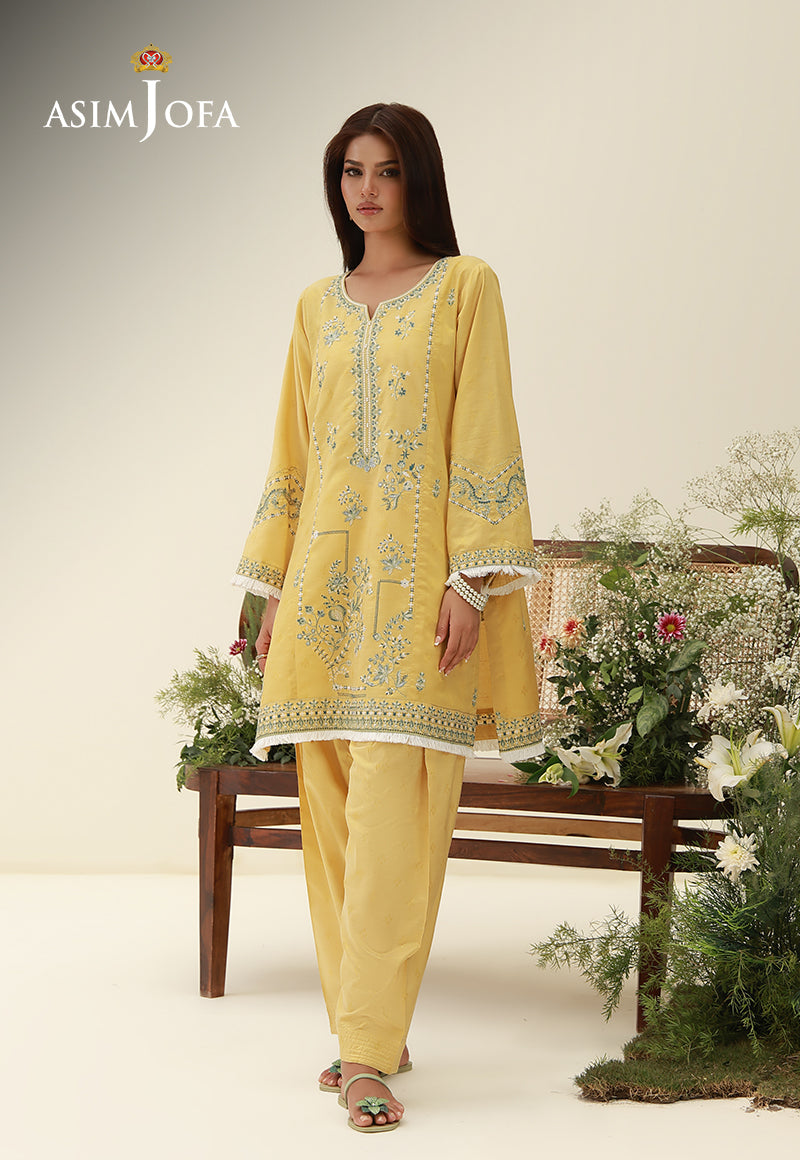 AJPB-265 Embroidered Jacquard Stitched 2pcs