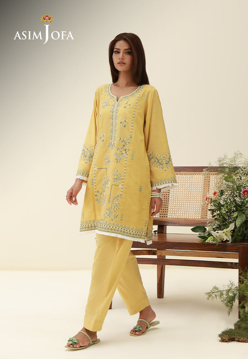 AJPB-265 Embroidered Jacquard Stitched 2pcs
