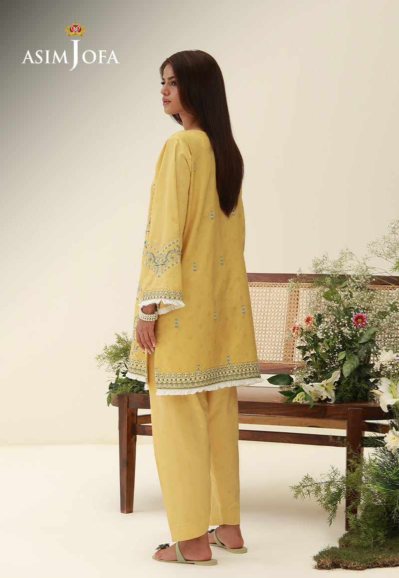 AJPB-265 Embroidered Jacquard Stitched 2pcs