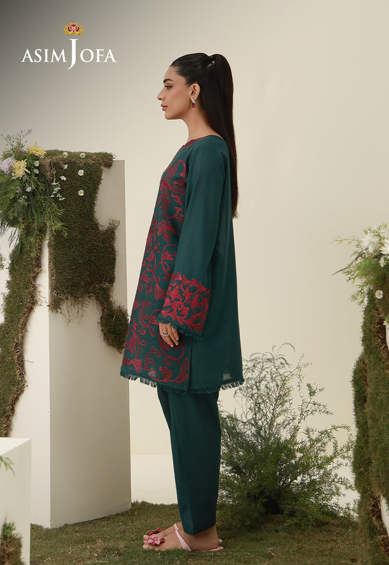 AJPB-266 Embroidered Dobby Stitched 2pcs