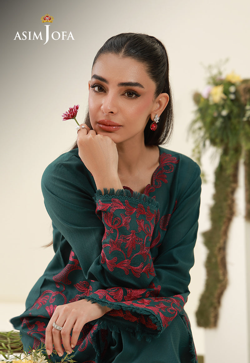 AJPB-266 Embroidered Dobby Stitched 2pcs