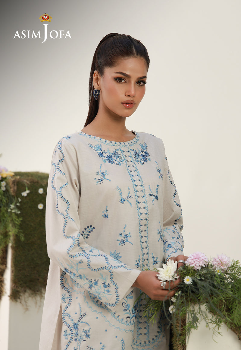 AJPB-263 Embroidered Dobby Stitched 2pcs