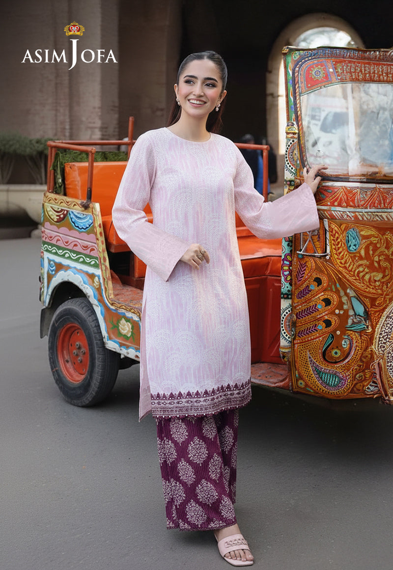 AJSO-339 Unstitched 2 Pcs Shirt Trouser