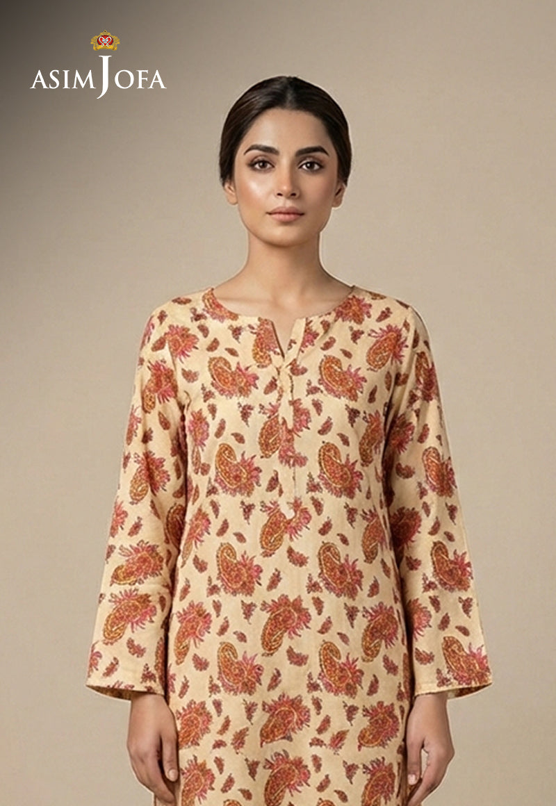 AJSO-340 Unstitched 2 Pcs Shirt Trouser