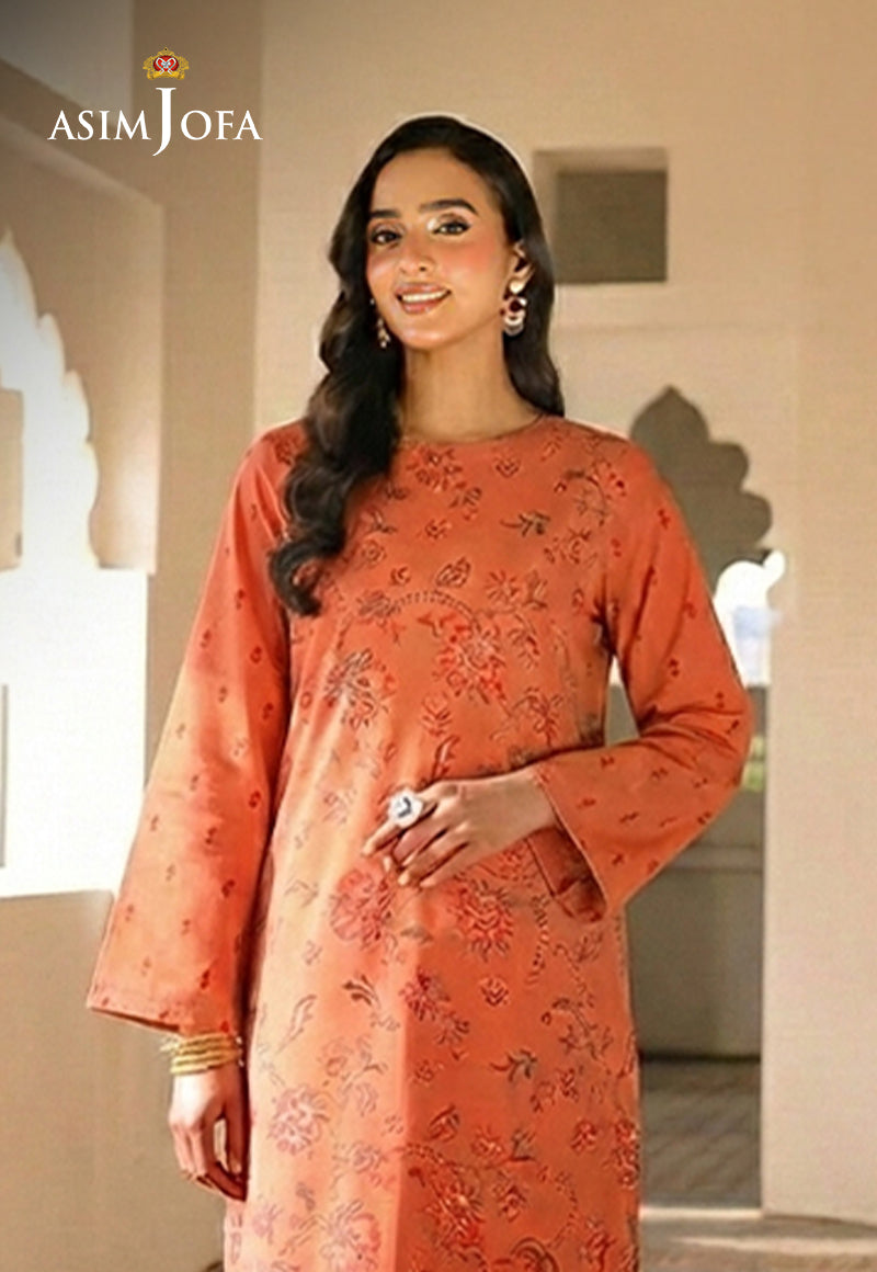 AJSO-345 Unstitched 2 Pcs Shirt Trouser