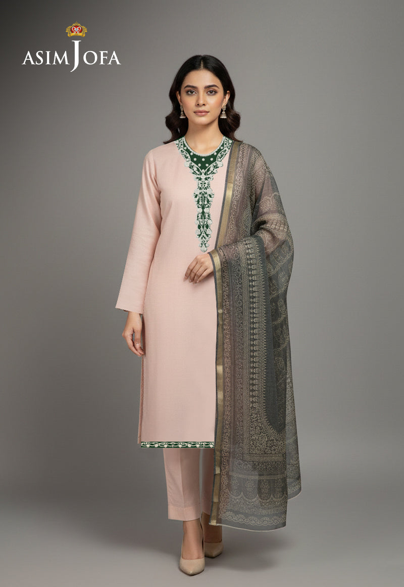 AJSO-390 Unstitched 2 Pcs Shirt Dupatta