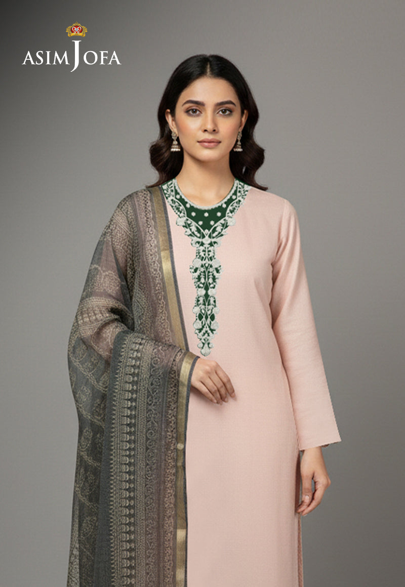 AJSO-390 Unstitched 2 Pcs Shirt Dupatta