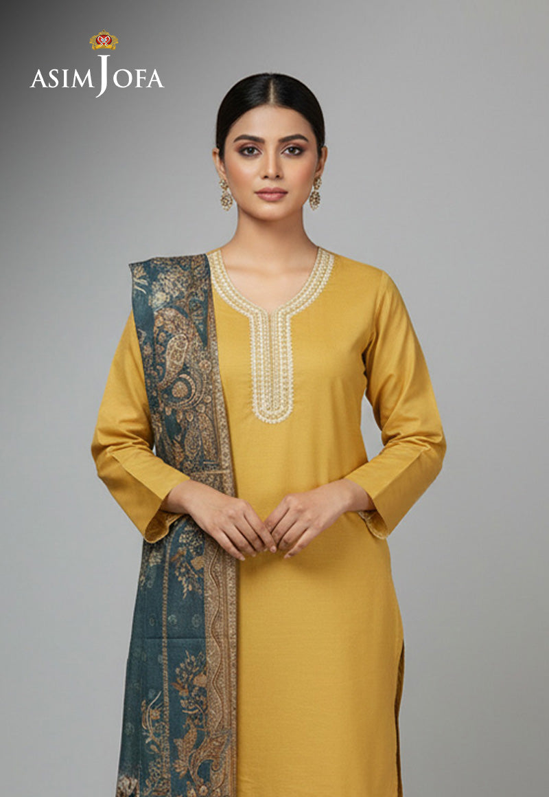 AJSO-399 Unstitched 2 Pcs Shirt Dupatta