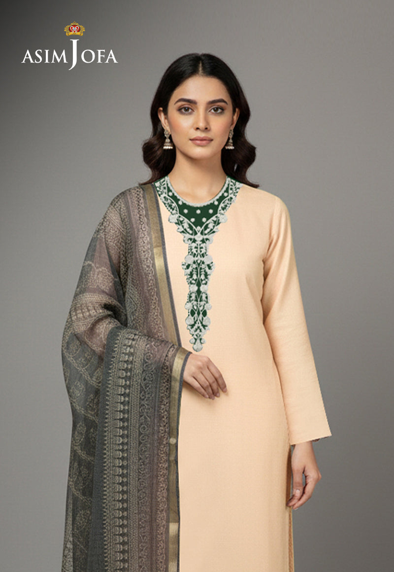 AJSO-409 Unstitched 2 Pcs Shirt Dupatta