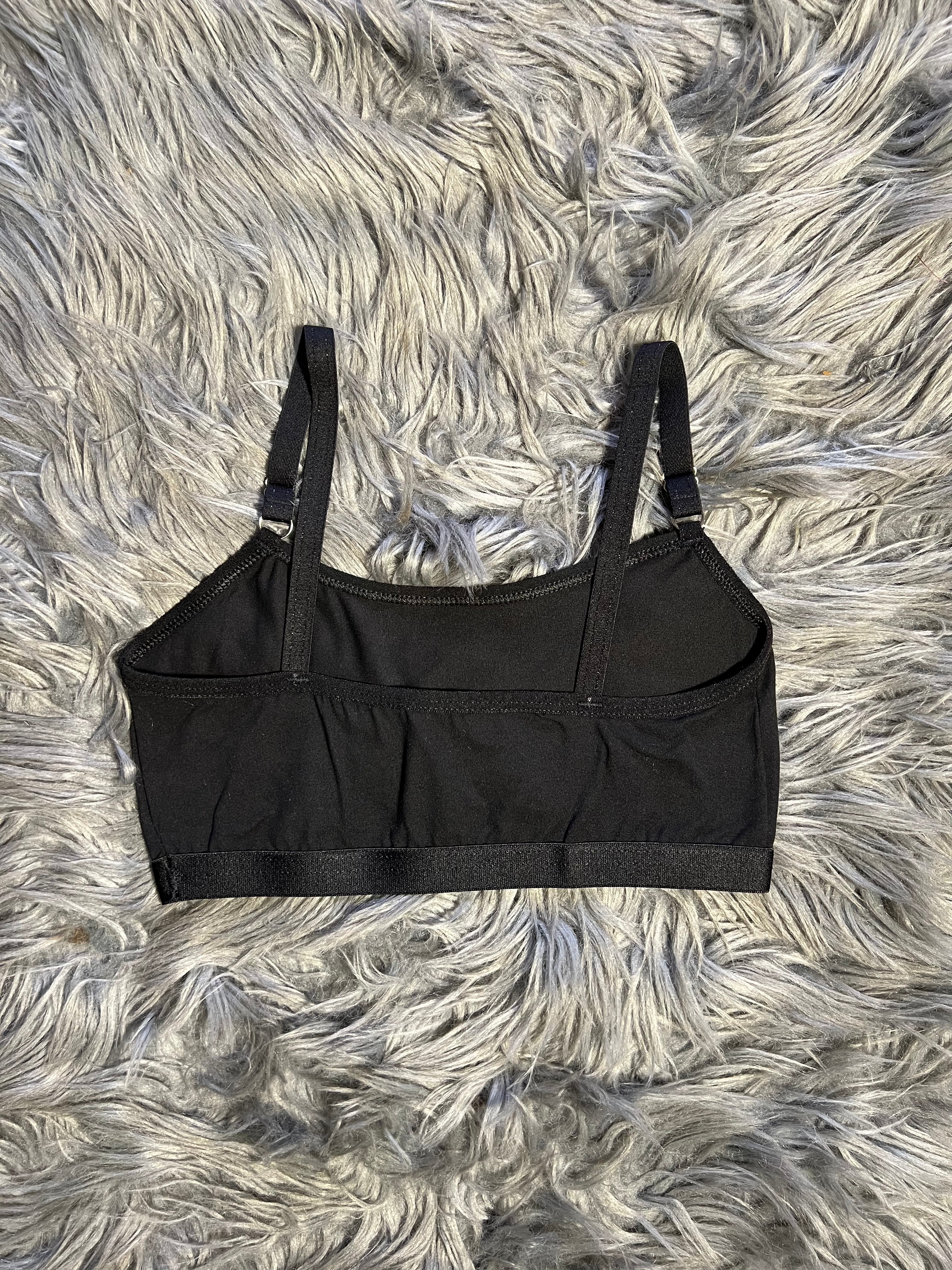 Black Super Soft Cotton Beedees with Adjustable Straps for Teens