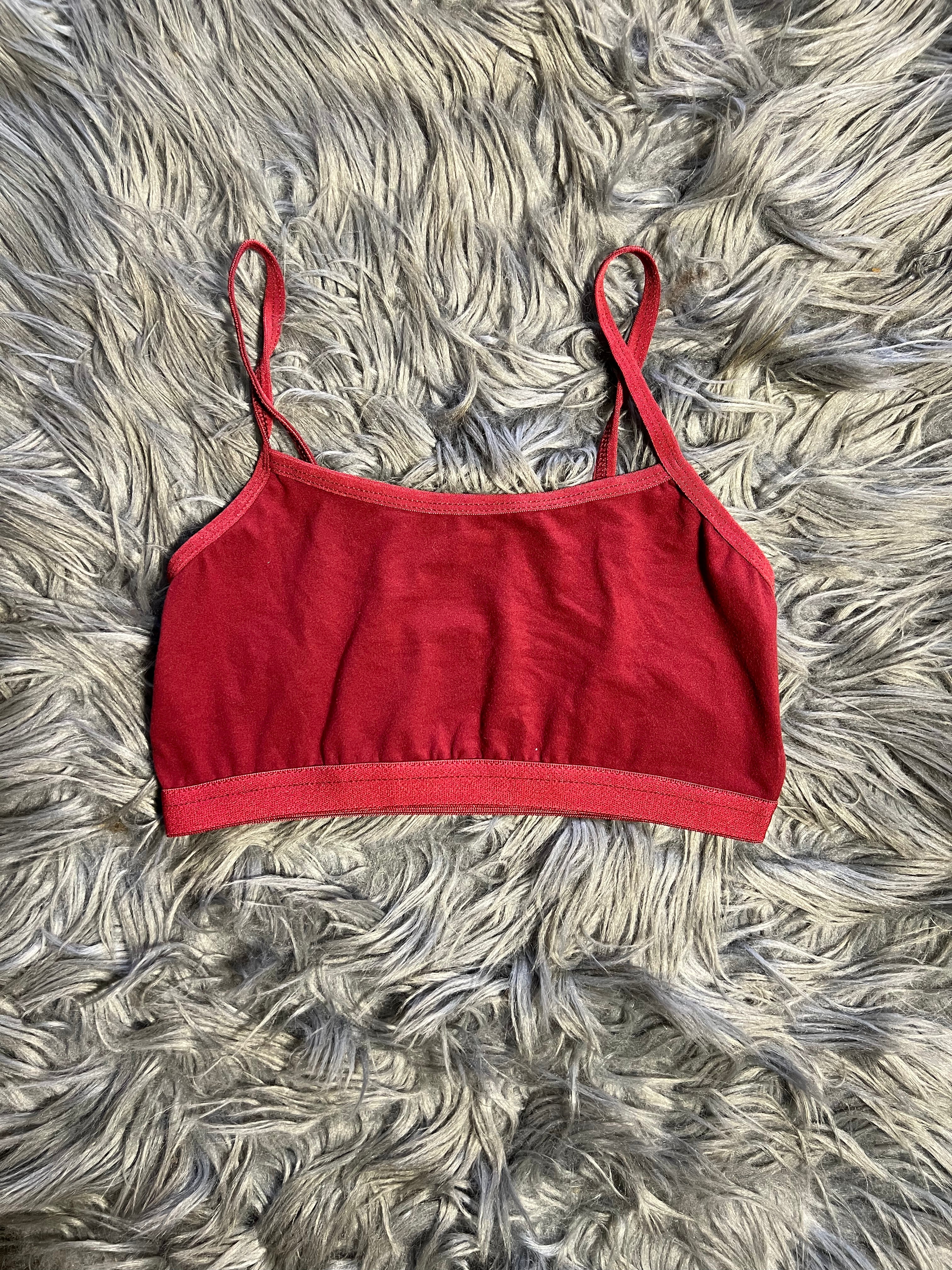 Skin Super Soft Cotton Boob Tube Cami for Teens