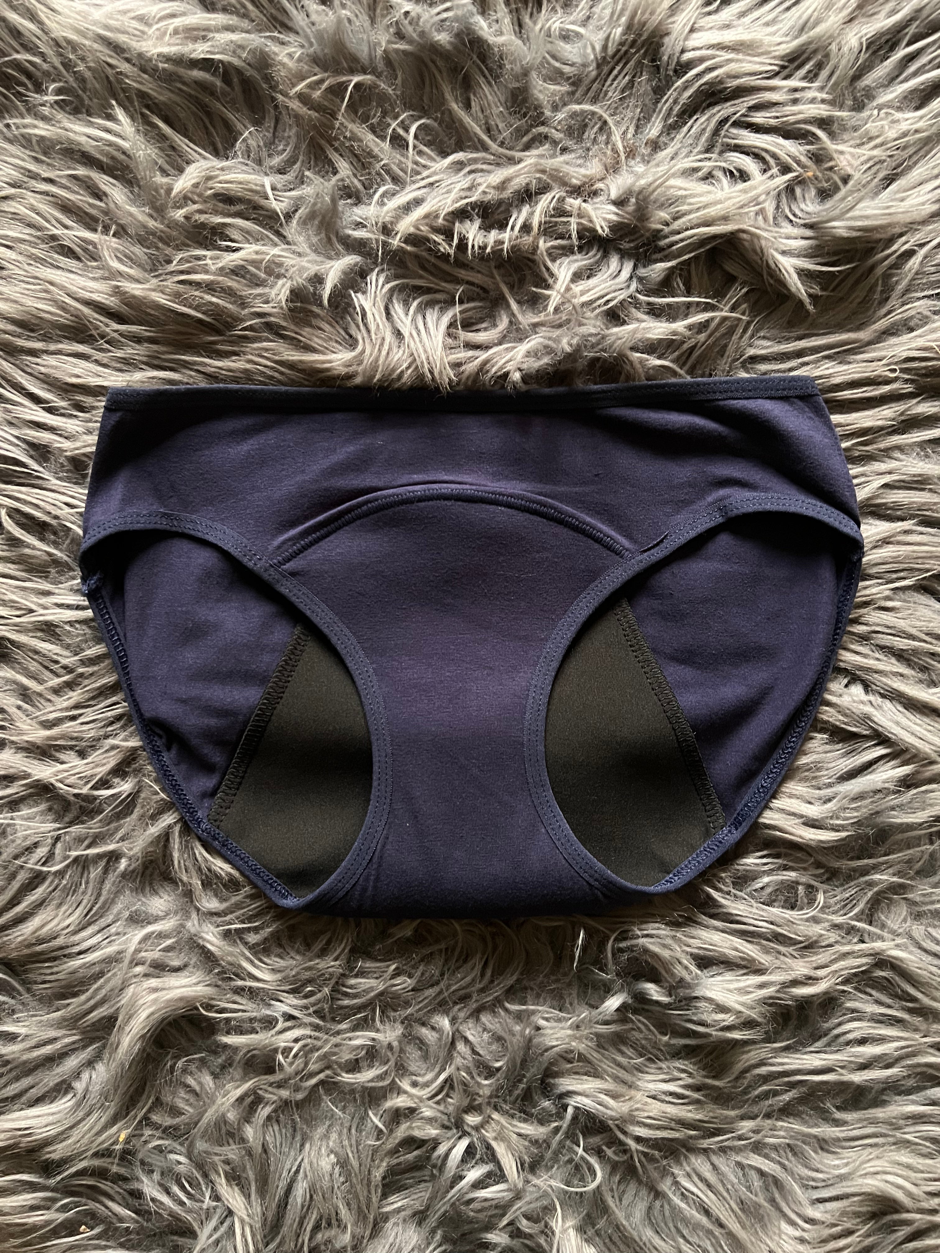 4 Layered Leak Proof Period Panty for Heavy Flow - Blue