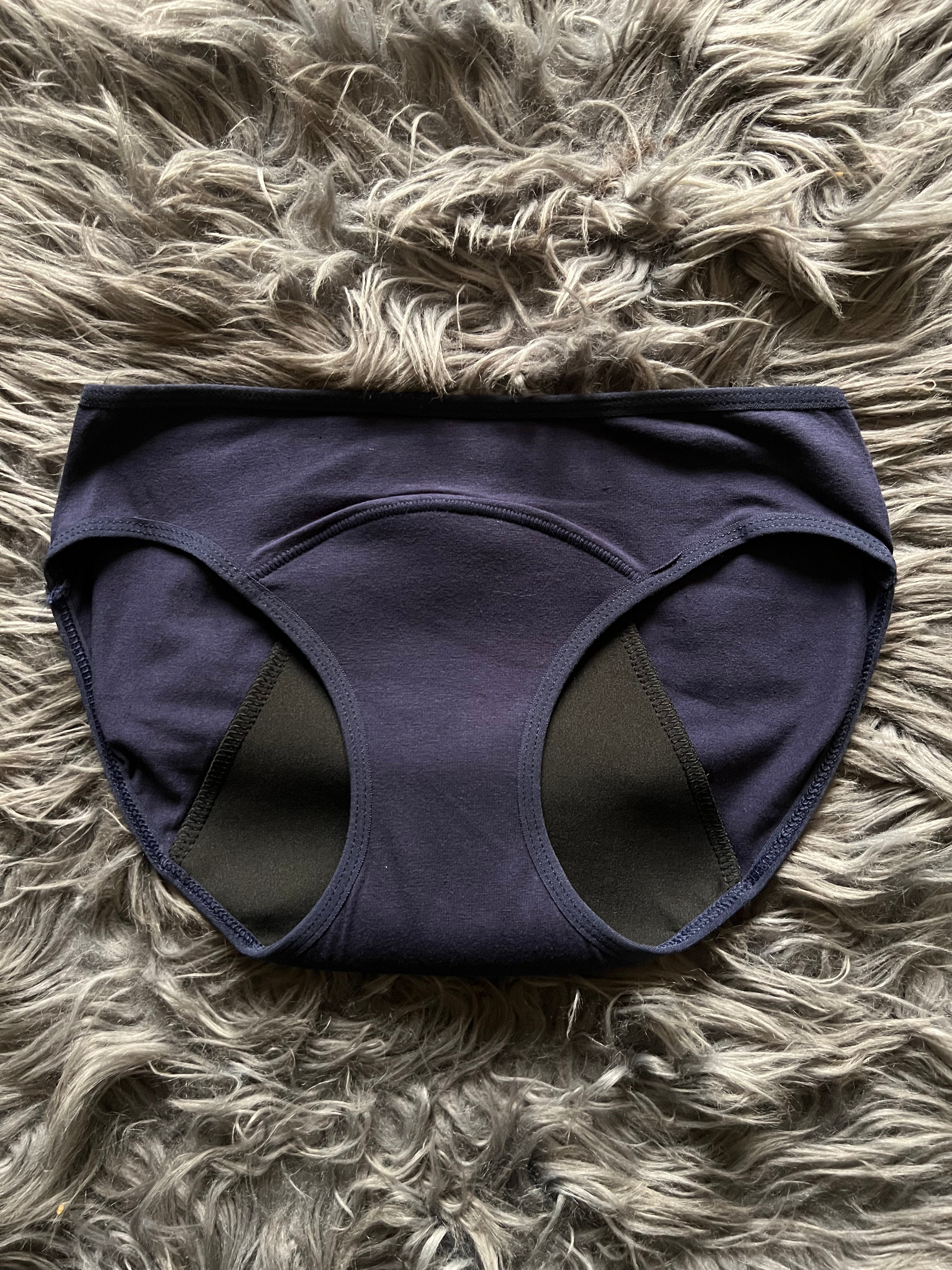 4 Layered Leak Proof Period Panty for Heavy Flow - Gray