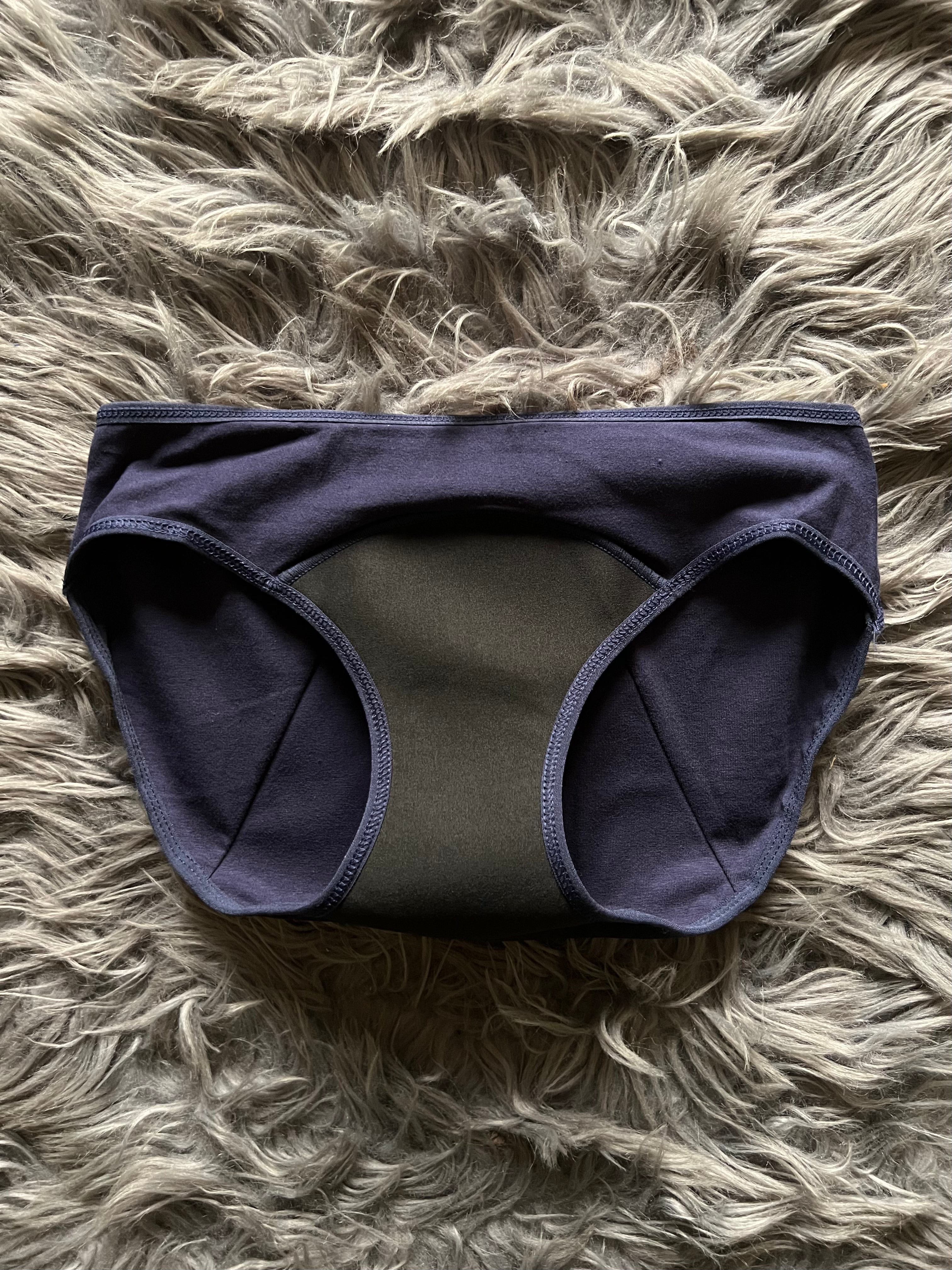 4 Layered Leak Proof Period Panty for Heavy Flow - Black