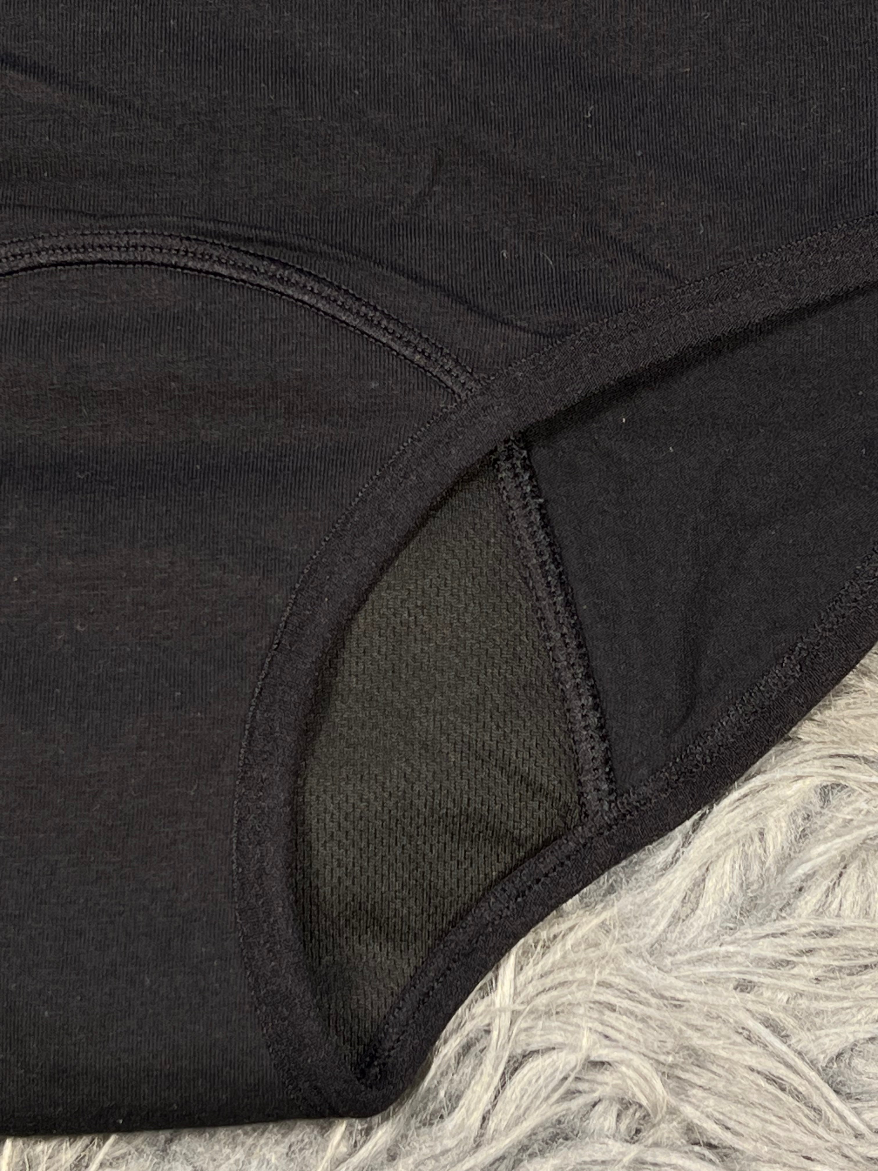 5 Layered High Waisted Period Panty for Super High Flow - Black