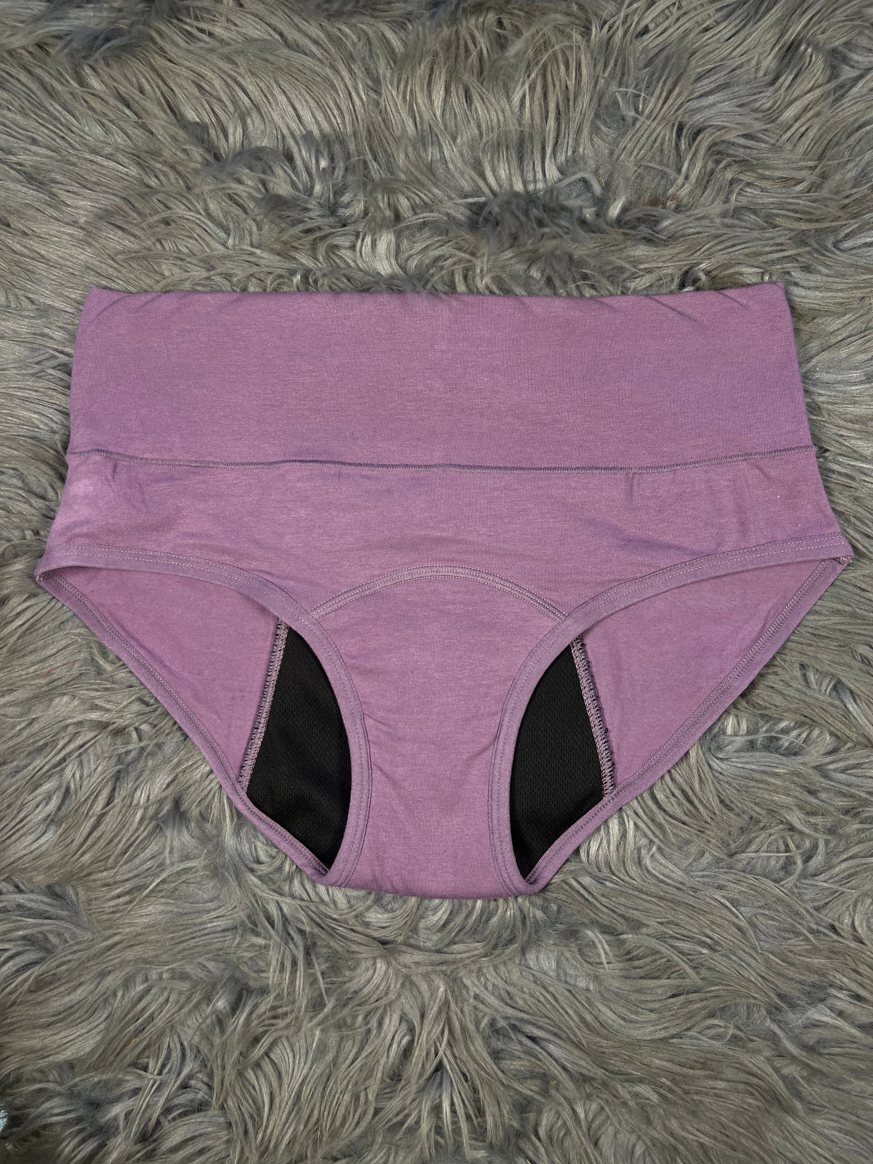5 Layered Leak Proof Period Panty for Super High Flow - Purple