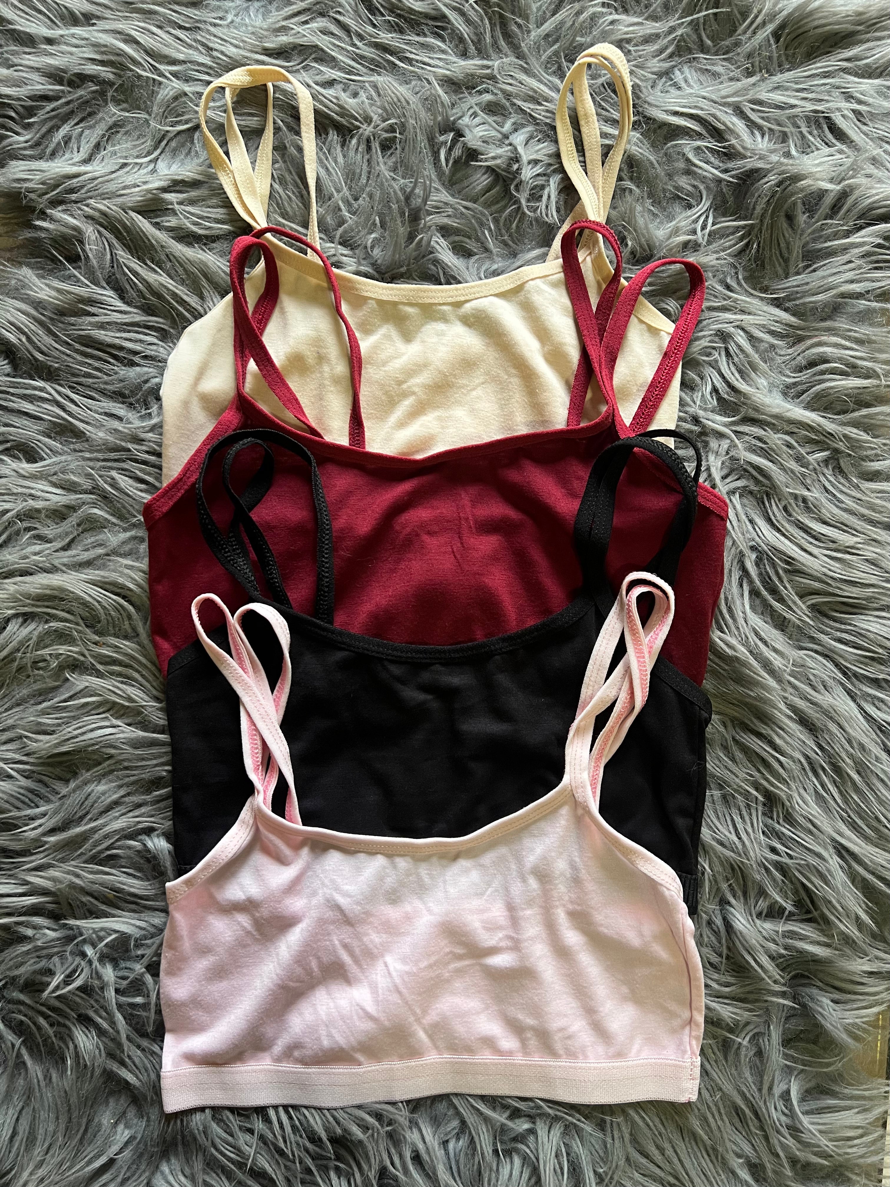 (Pack of 3) Super Soft Cotton Beedees Double Strap