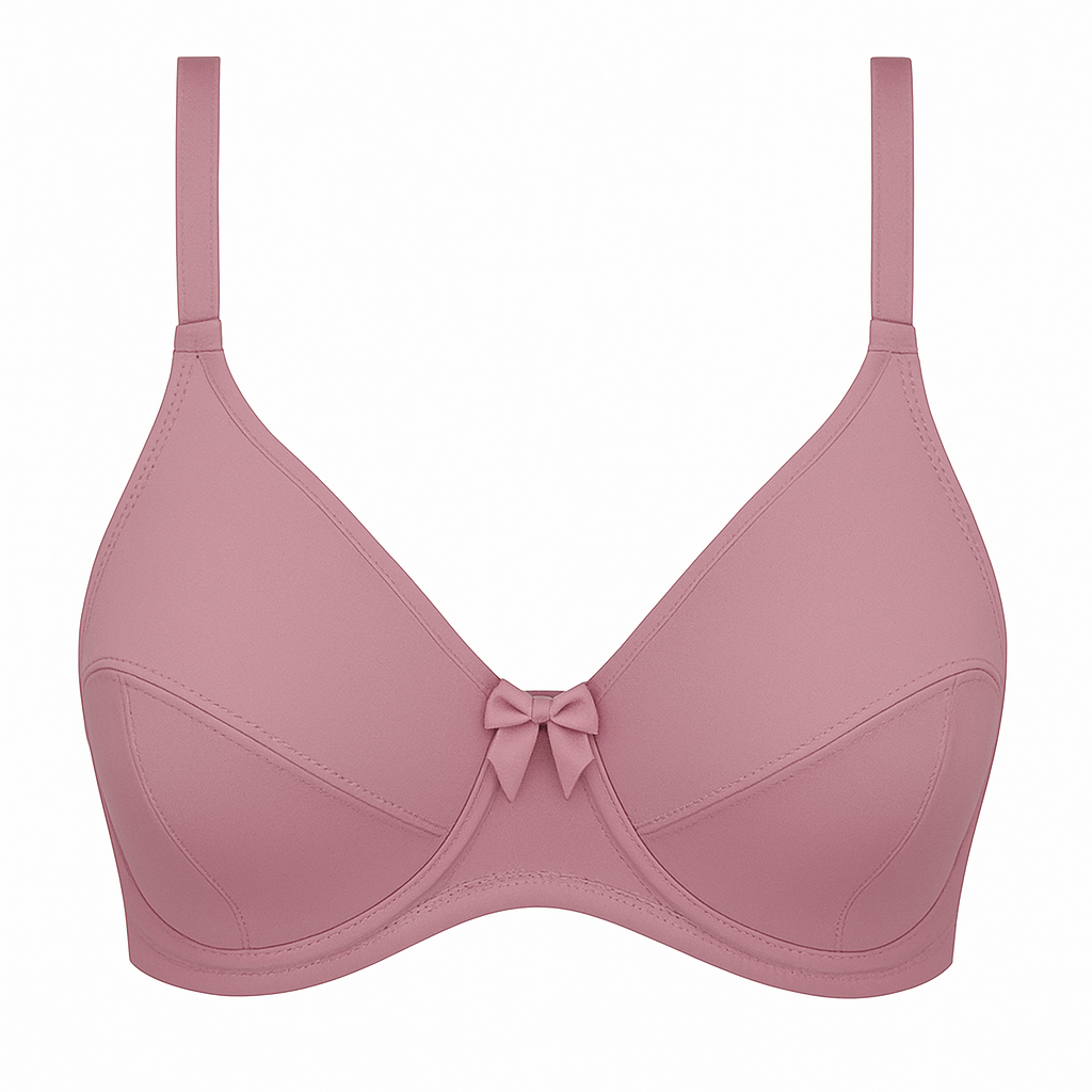 Black Curvy Quattro Support Double Layered Bra