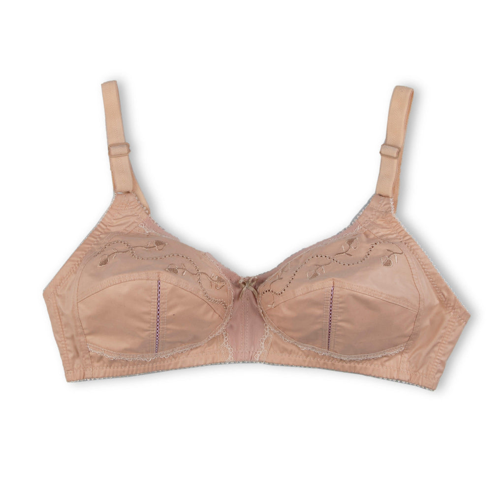 (OFFER) FORGET-ME-NOT - Cotton Full Cup Non-Padded Wirefree Bra with Full Lycra Support