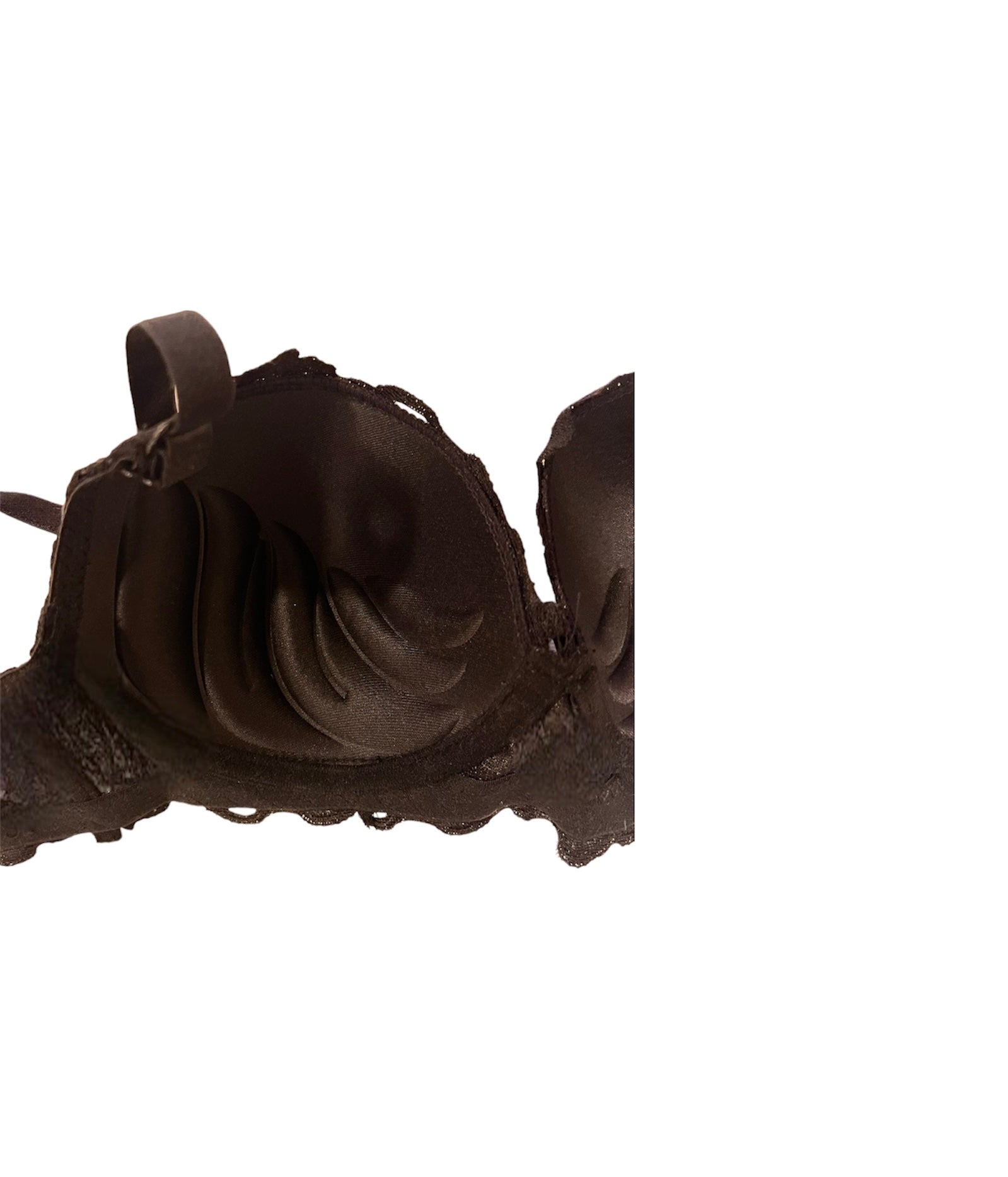 Tea Pink Floral Lacy Padded Bra